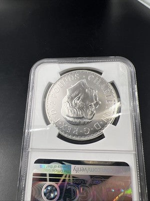 2023 Great Britain UK 1 Oz Silver Britannia King Charles NGC MS69 #090