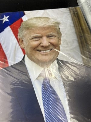 Lot of 3 Donald Trump Printed Presidential Portraits