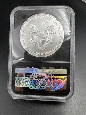 2021 S Emergency Production 1 Oz American Silver Eagle Moy Signature NGC MS70 #7