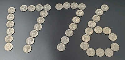 1976 Bicentennial Quarter Roll Lot Of 40 Coins Choice Circulated