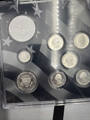 2013 Limited Edition US Silver Proof Set Complete w/ Box COA SK#a