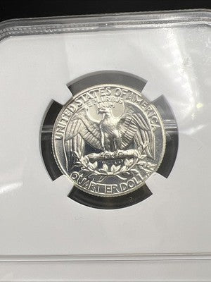 1964 25c Washington Silver Quarter Coin NGC Brown Label PF69 #016