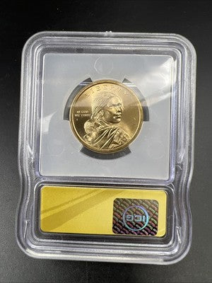 2014 D $1 Sacagawea Native Dollar Gem BU Coin MS67 ANACS #17