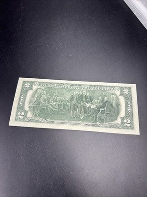 Atlanta Postal 1976 $2 Bicentennial Two Dollar Bill FRN Note CH UNC #860