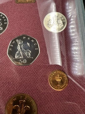 1979 Great Britain Northern Ireland Uncirculated Coin Set in Box