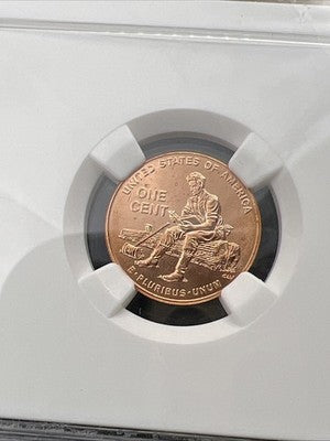 2009 1c Lincoln Formative Years Commemorative Cent Coin MS66 NGC #382