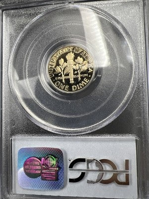 1978 S 10c Roosevelt Copper Nickel Dime Coin PCGS PR69 DCAM #302