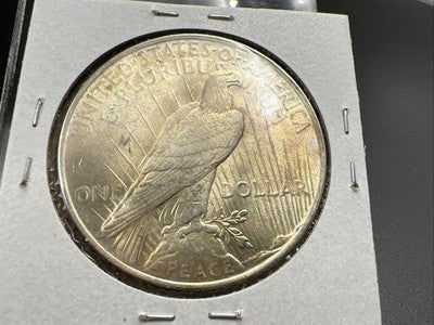 1922 $1 Peace Silver Dollar Coin Vam 2F Variety Hairpin BU UNC Top 50 VAM