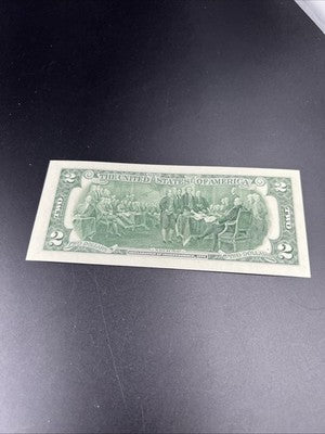 2017 A $2 Two Dollar Federal Reserve Note UNC Neat Serial #200