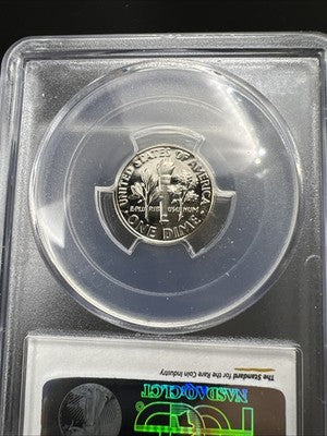 1990 S 10c Roosevelt Copper Nickel Dime Coin PR69 DCAM Proof #223