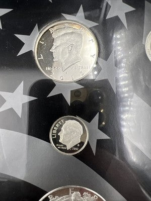 2012 Limited Edition US Silver Proof Set Complete w/ Box COA SK#a