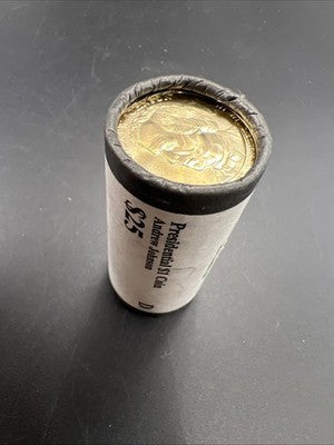 2011 D Andrew Johnson Presidential Dollar US Mint BU Roll 25 Coins