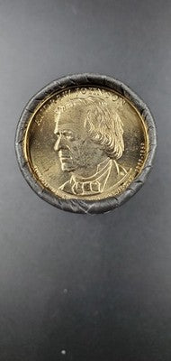 2011 P Andrew Johnson Presidential Dollar US Mint BU Roll 25 Coins Unc