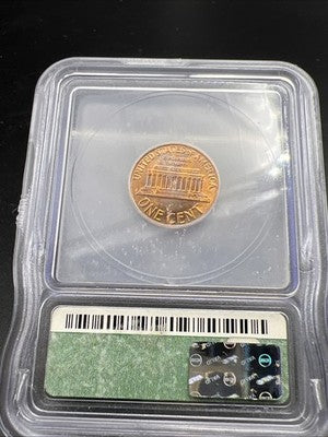 1960 D 1c Lincoln Memorial Cent ICG MS67 RD #132 Used Holder