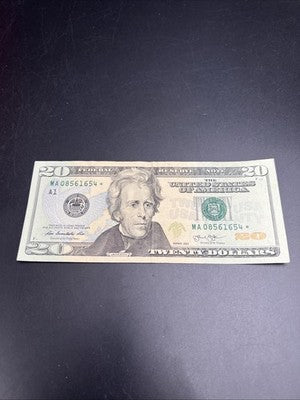 2013 * $20 Star FRN Federal Reserve Note VF Bill #654