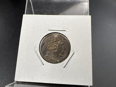 Hobo Buffalo Nickel Coin Modern Carving SKU#J