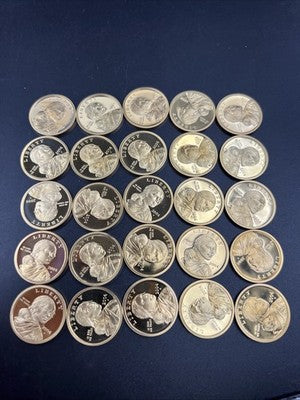 2004 S 25 Coin Proof Sacagawea Dollar Coin Roll