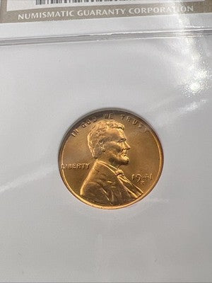 1941 S 1c Lincoln Wheat Cent Penny Coin NGC MS66 RD #081