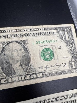 7 Note Lot Star * FRN $1 Dollar Collectors 1963 1995 2006 2009 2013 2017 Circ
