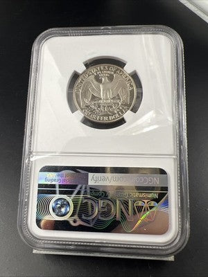 1983 S 25c Washington Proof Copper Nickel Clad Quarter Coin NGC PF69 UCAM #003