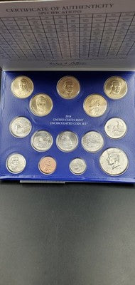 2014 US United States Mint Uncirculated Coin Set OGP Philadelphia & Denver