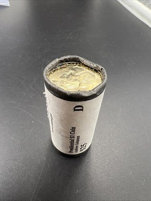 2011 D Andrew Johnson Presidential Dollar US Mint BU Roll 25 Coins