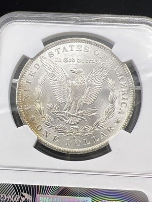 1884 O $1 Morgan Silver Dollar Coin NGC MS64 + Plus Choice BU Certified