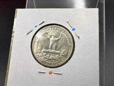 1941 P 25c Washington Silver Quarter CH AU SKU#A