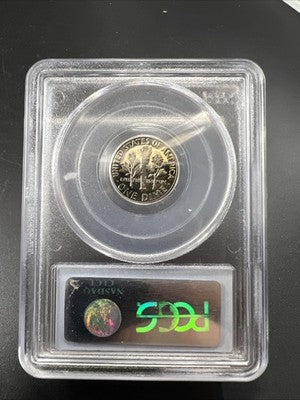 1977 S 10c Roosevelt Dime Coin PCGS PR69 DCAM #52