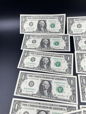 30 Consecutive 2003 * Star FRN Federal Reserve Notes UNC to UNC Details #50
