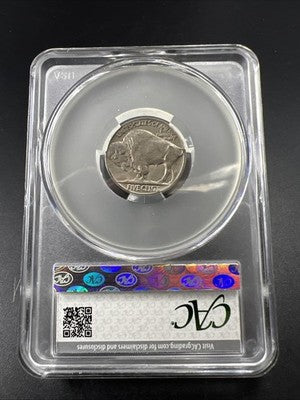 1936 P 5c Buffalo Nickel Coin CAC VF35 Choice Very Fine Circulated Certified