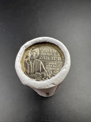 US Mint Certified 2022 D Nina Otero-Warren Women's Quarter 40 Coin BU Roll