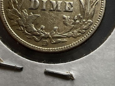 1914 D/D Barber Silver Dime Coin CH XF / AU Circ RPM Variety