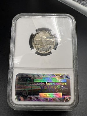 1975 S 5c Jefferson Proof Nickel Coin PF66 Proof Certified NGC #043