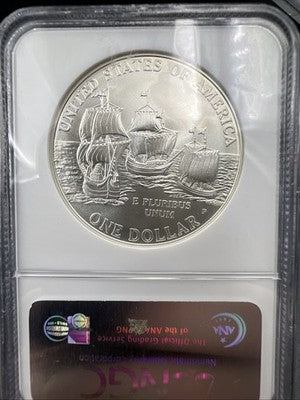 2007 P Jamestown Commemorative Silver Dollar Coin NGC MS70 Gem BU