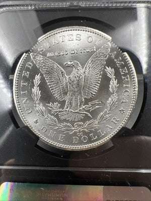 1884 CC Morgan Silver Eagle Dollar Coin NGC BU UNC Original Bag Fragment Series