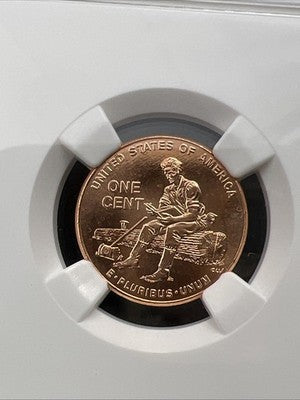 2009 1c Lincoln Formative Years Commemorative Cent Coin MS66 NGC #488
