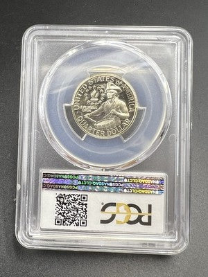 1776 - 1976 25c Washington 40% Silver Bicentennial Quarter Coin PR69 DCAM #650