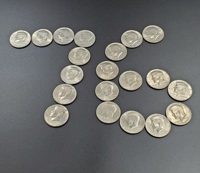 1976 Bicentennial Half Dollar  Roll Lot Of 20 Coins Choice Circulated
