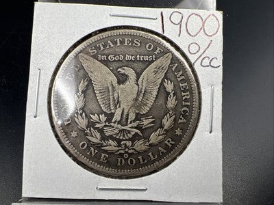1900 O / CC $1 Morgan Silver Dollar Coin Choice Fine Circ SK#1A