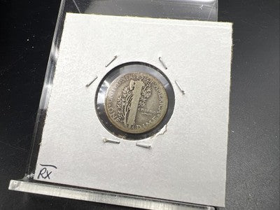 1921 P 10c Mercury Silver Dime Coin AG About Good Semi Key Date