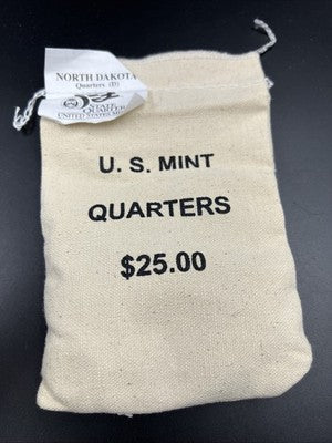 U.S. Mint Bag of 100 2006 D North Dakota State Statehood Quarters BU UNC