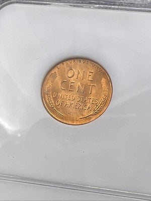 1958 D 1c Lincoln Wheat Cent Penny MS66 RD #022 Gem BU