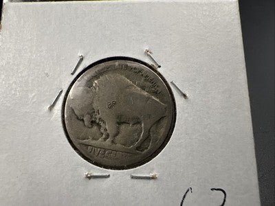 Hobo Buffalo Nickel Coin Modern Carving SKU#C3