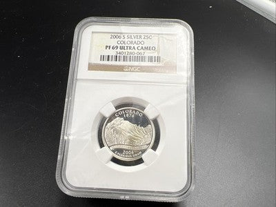 2006 S Colorado State Statehood Silver Quarter Coin NGC PF69 UCAM #067