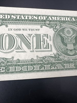 1957 A $1 One Dollar United States Silver Certificate Blue Seal Choice UNC #982