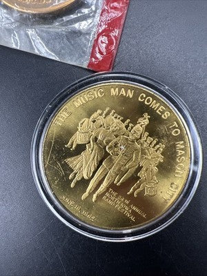 Medal Collector's lot 1962 Mason City Music Man Iowa + Denver Mint Bronze Medal
