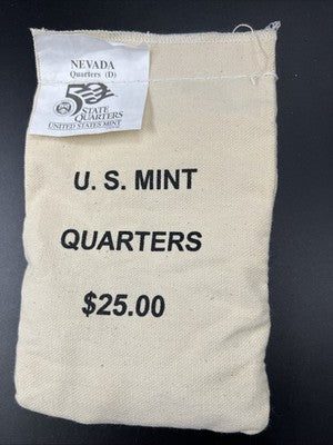 U.S. Mint Bag of 100 2006 D Nevada State Statehood Quarters BU UNC