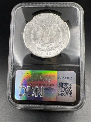 1884 CC Morgan Silver Eagle Dollar Coin NGC BU UNC Original Bag Fragment Series
