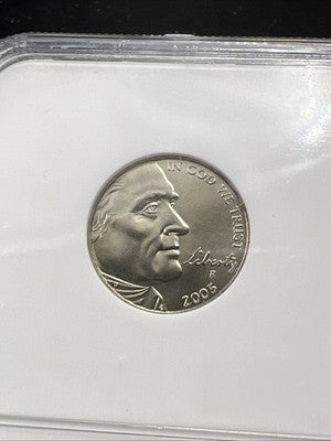 2005 P 5c Ocean View Jefferson Nickel Coin NGC MS66 SMS #051